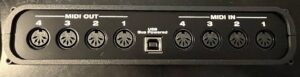 Motu Microlite interface MIDI